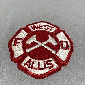 WEST ALLIS WISCONSIN FIRE DEPT PATCH NEW OLD STOCK